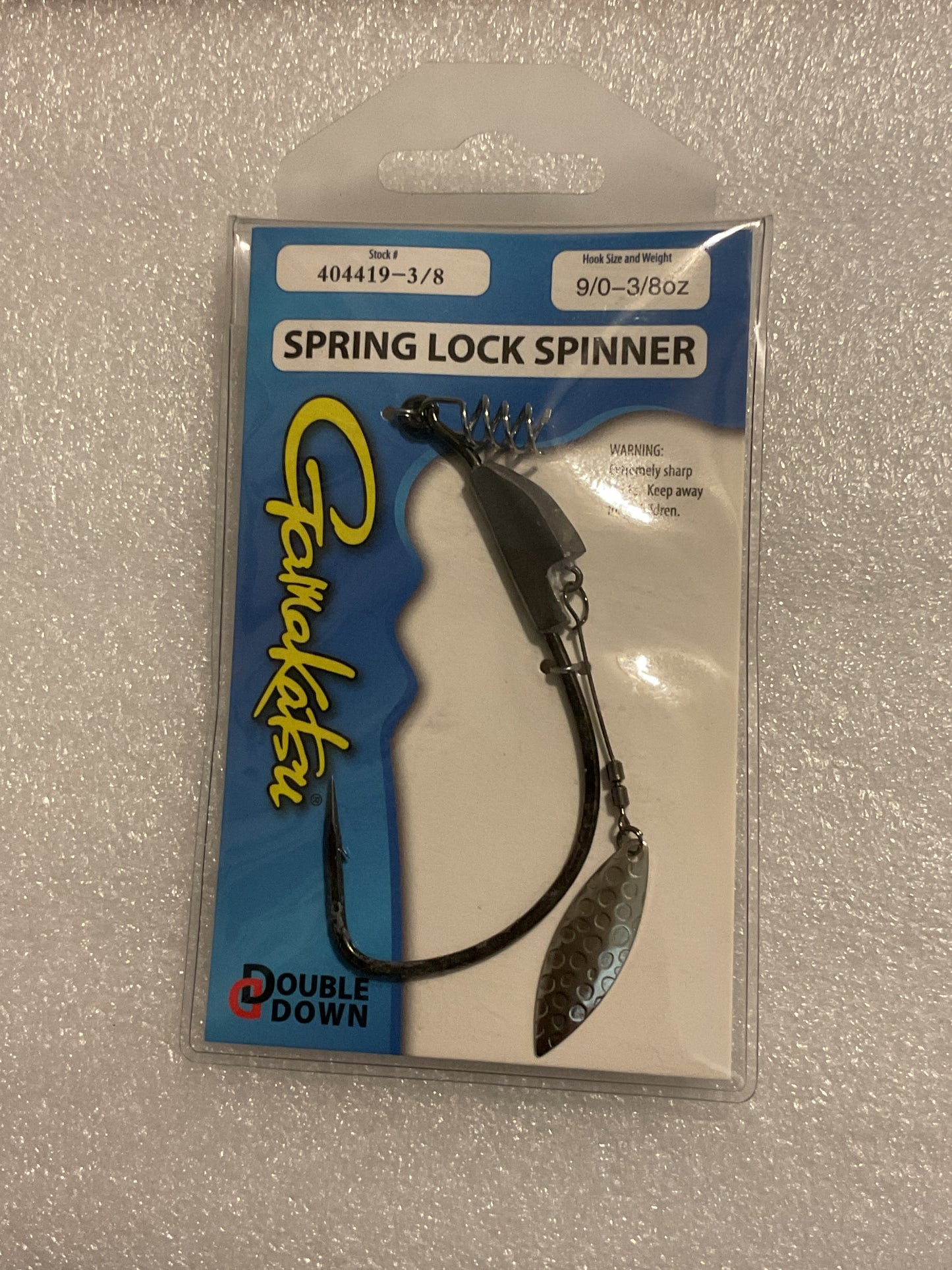 Gamakatsu Spring Lock Spinner 9/0-3/8oz