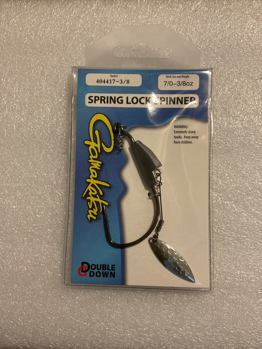 Gamakatsu Spring Lock Spinner 7/0-3/8oz