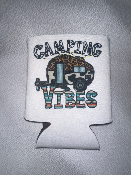 Camping Vibes Koozie