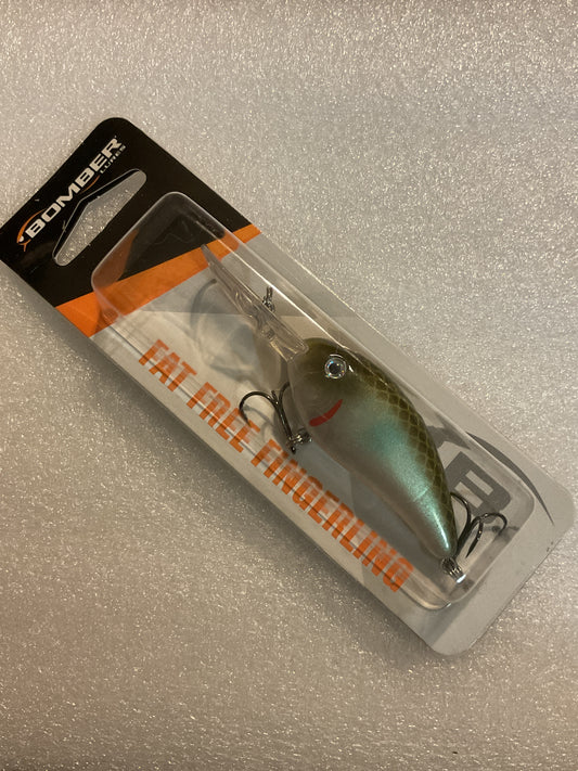 Bomber Fat Free Fingerland Green Pearl Shad