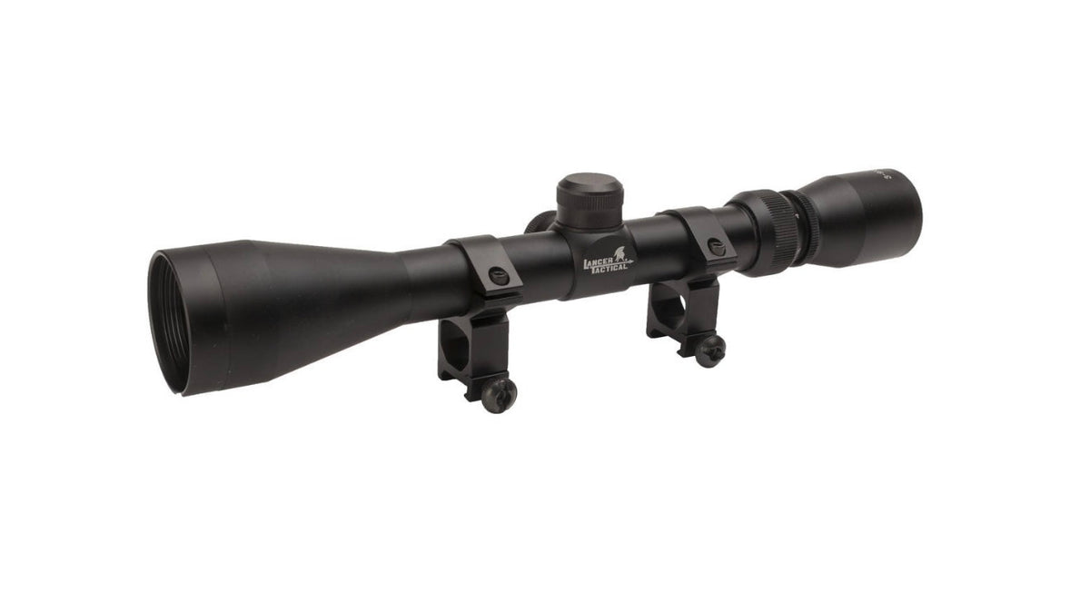 Lancer Tactical Full Sized 3-9x40 Metal Rifle Scope