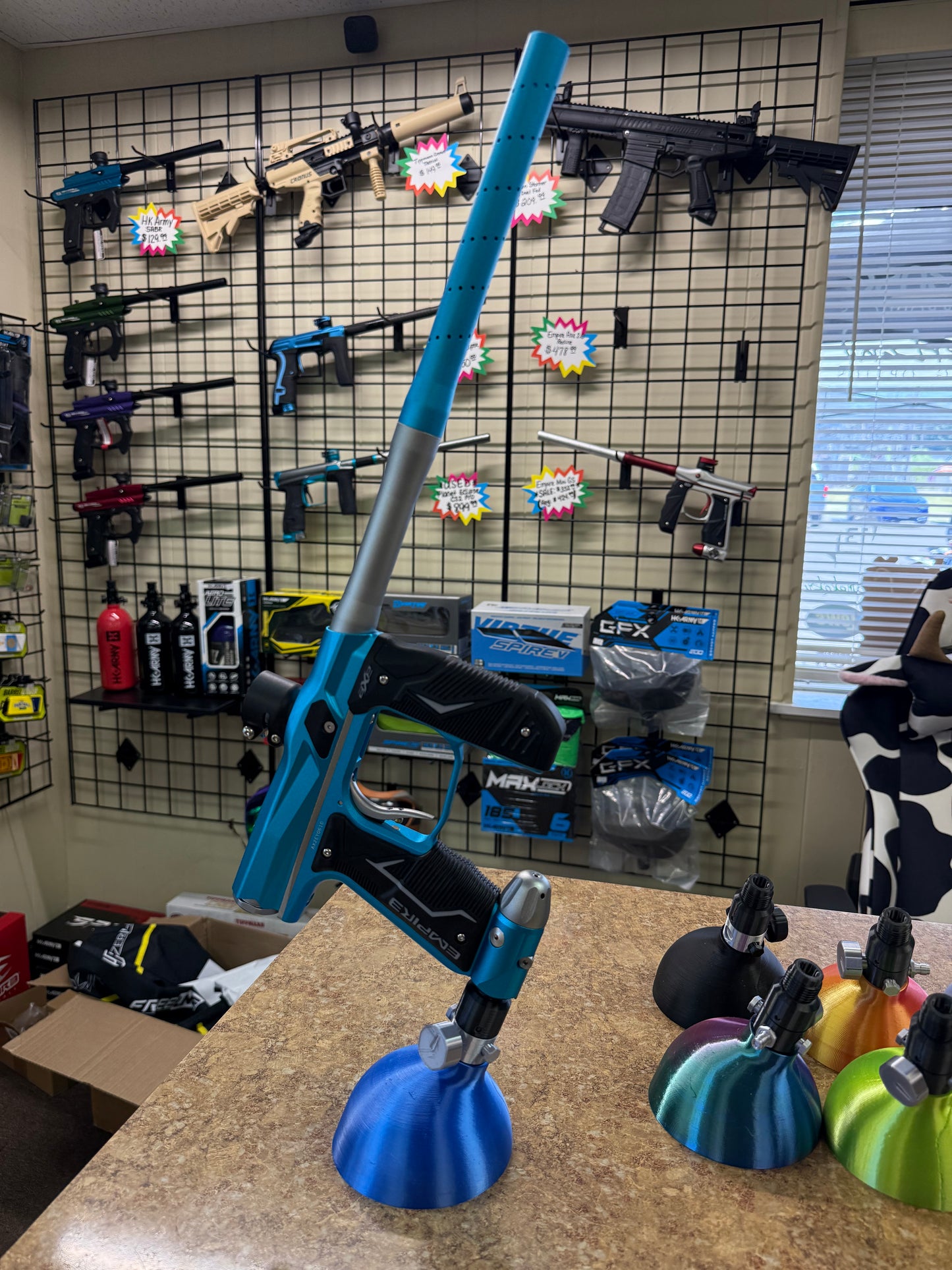Empire Axe 2.0 w/ Redline OLED BOARD - Dust Savoy Blue/Dust Grey