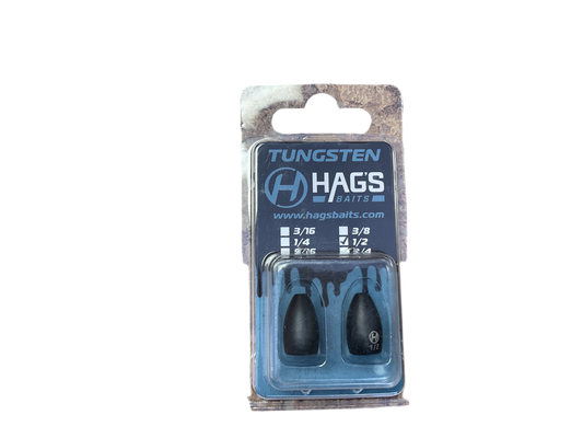 Hag’s Baits Tungsten Flipping Weights 1/2oz