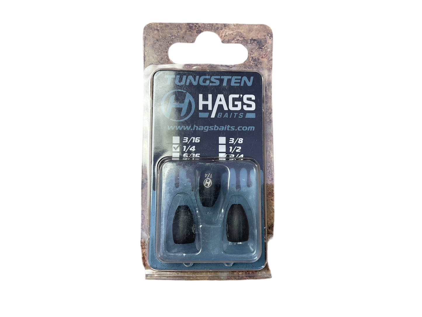 Hag’s Baits Tungsten Flipping Weights 1/4oz