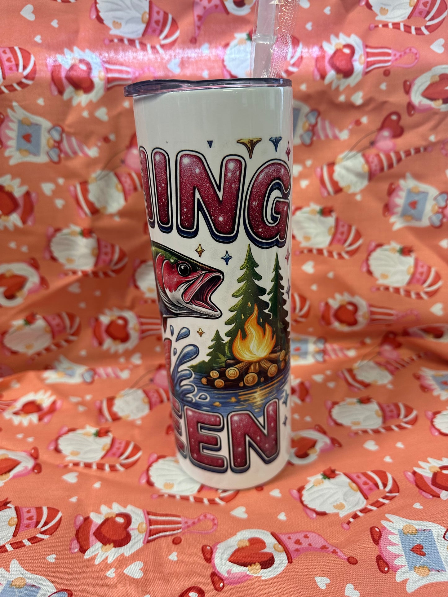 #43 Fishing Queen Tumbler