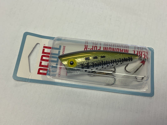 Rebel Pop-R Topwater Popper (ol bass)