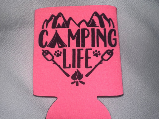 Camping Life Koozie