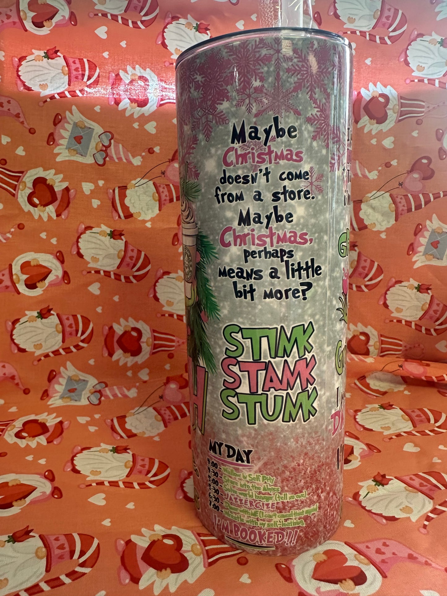 #49 Grinch Tumbler