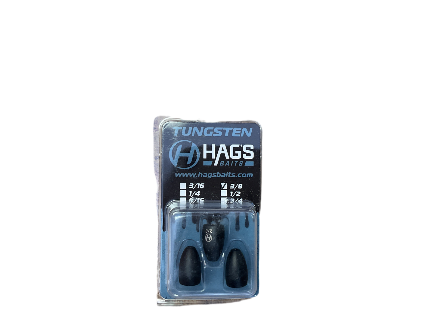 Hag’s Baits Tungsten Flipping Weights 3/8oz