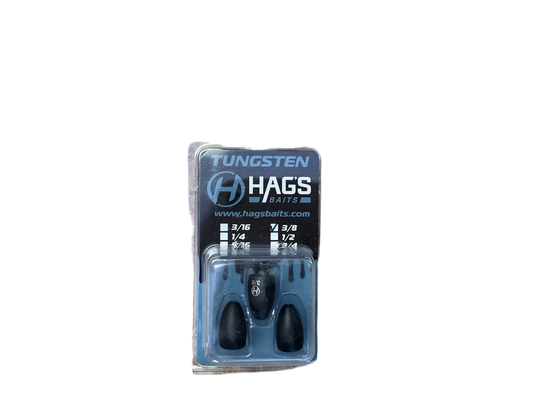 Hag’s Baits Tungsten Flipping Weights 3/8oz
