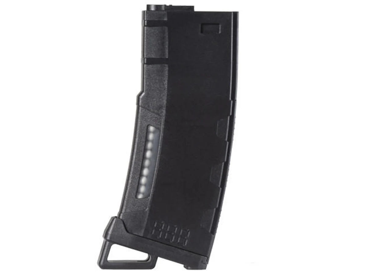 Lancer Tactical 130 Round High Speed Mid-Cap M4 Airsoft Magazine, Black