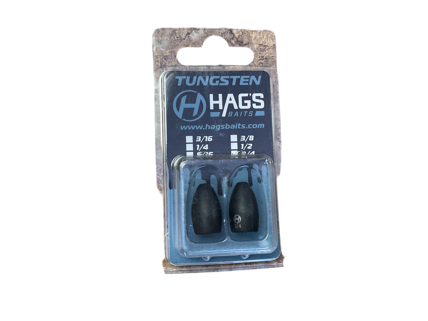 Hag’s Baits Tungsten Flipping Weights 3/4oz