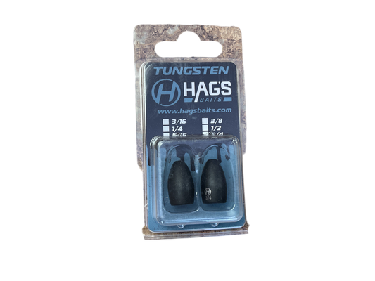 Hag’s Baits Tungsten Flipping Weights 3/4oz