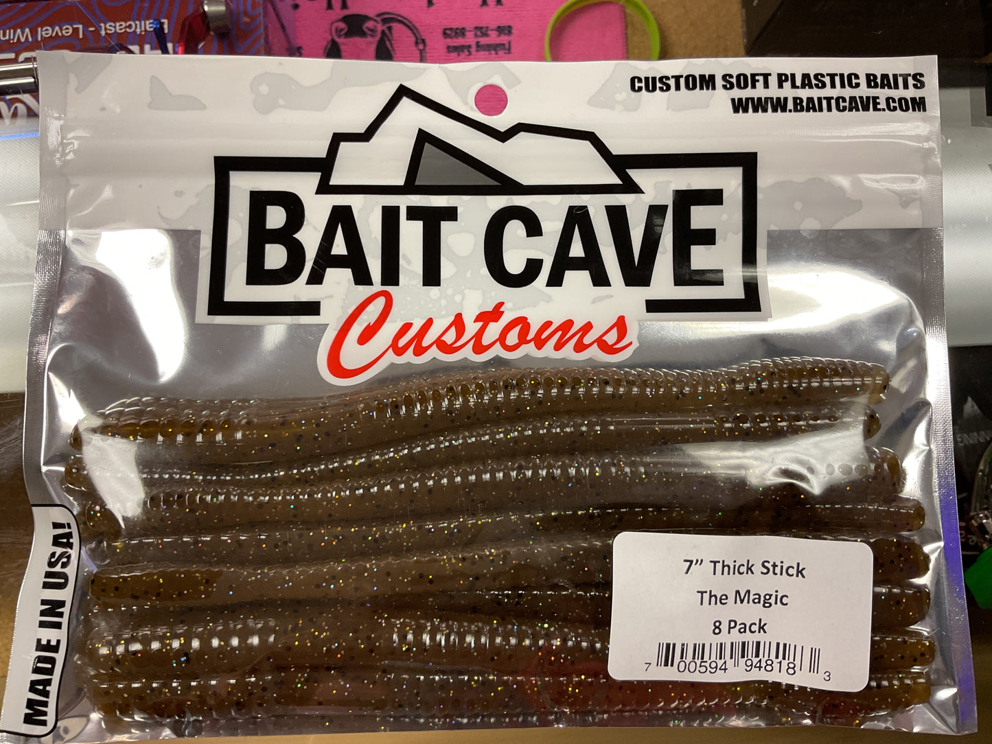 Bait Cave Customs 7” Thick Stick (the magic)