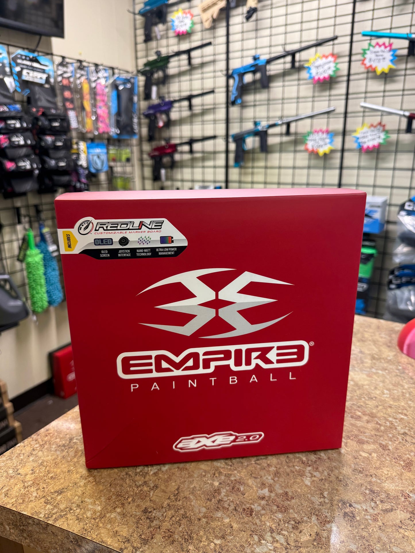 Empire Axe 2.0 w/ Redline OLED BOARD - Dust Savoy Blue/Dust Grey