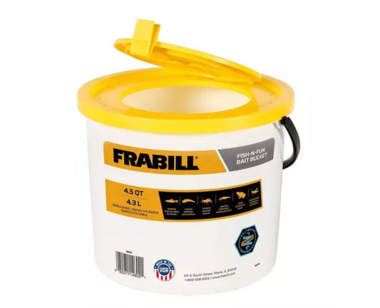 Frabill Fish-N-Fun Bait Bucket 4.5qt