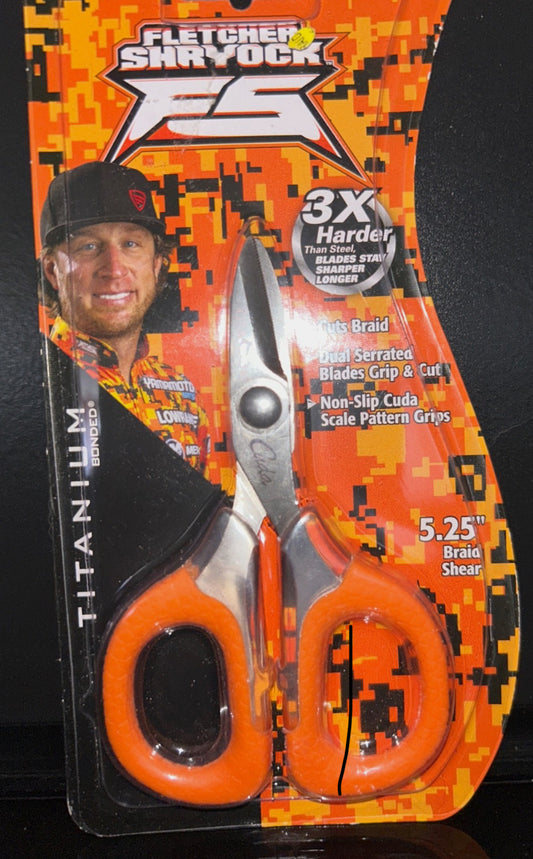 Cuda Fletcher Shryock 5.25" Braid Shears