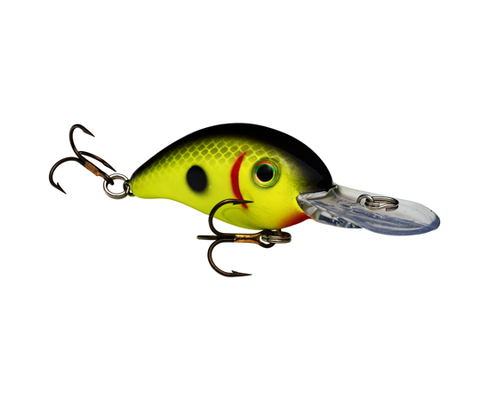 Strike king Pro Series 3 Crankbait (CHART/BLK)