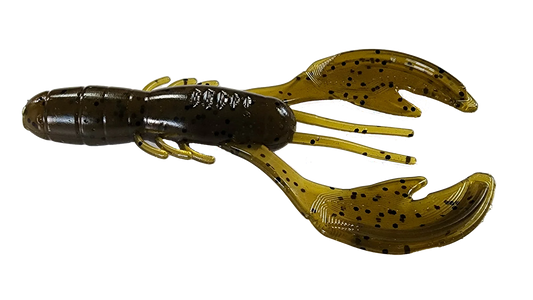 Bait Cave Customs 4” Cave Craw (Green Pumpkin)