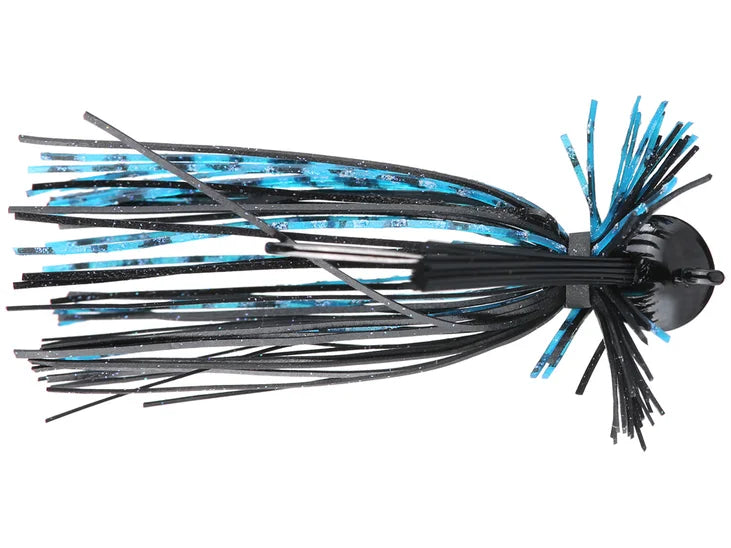 Buckeye Lures G-Man Ballin' Out Jig 1/2oz  (Blk/Blue)