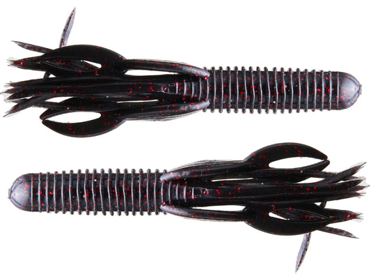 Big Bite Baits 4” CrawTube (black neon)