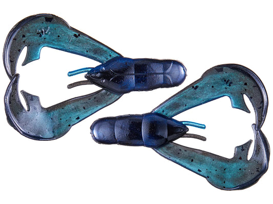 Strike King Rage Chunk 3” (black blue swirl)