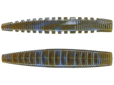 Strike King KVD Perfect Plastics Ned Ocho Worm (blue craw)