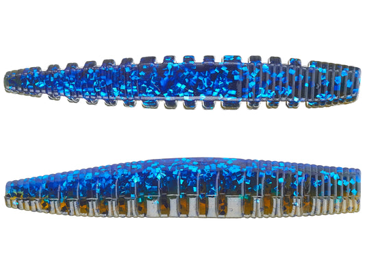 Strike King KVD Perfect Plastics Ned Ocho Worm (okeechobee craw)
