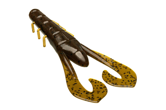 Bizz Baits Cutter Craws 8pk 3.75”(brown pumpkin)