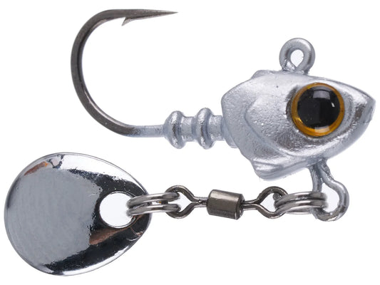 6th Sense Pecos Underspin jig head 1/8oz (silver minnow)