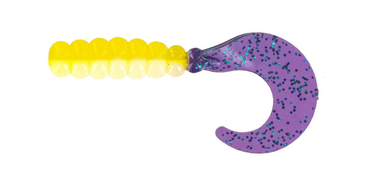 Big Bite Baits 2” Fat Grub 10 pk (acid rain/junebug)