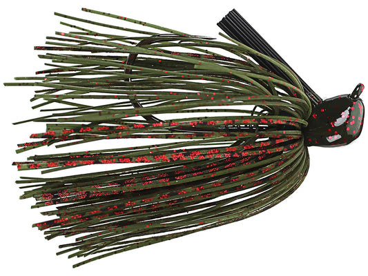 (Strike King Tour Grade Skipping Jig 1/2 oz (watermelon red flake)