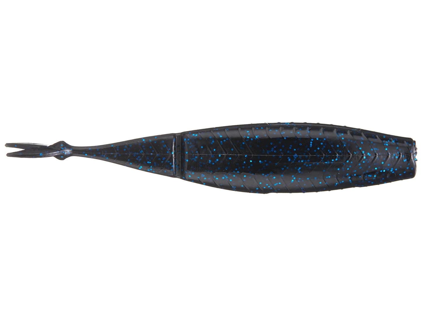 6th Sense Ozzie 4.0 Soft Jerkbait 6pk (black n blue)