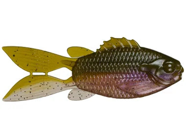 6th Sense FlipGill 3.8 Creature Bait 6pk (green pumpkin pro)