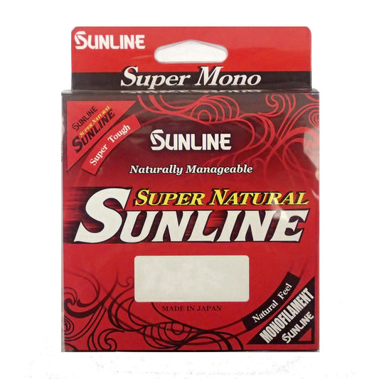 Sunline Super Natural Monofilament Line 12lb (clear)