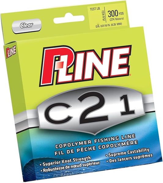 P-Line C21 Copymer Filler Spool 10lb 300yds (clear)