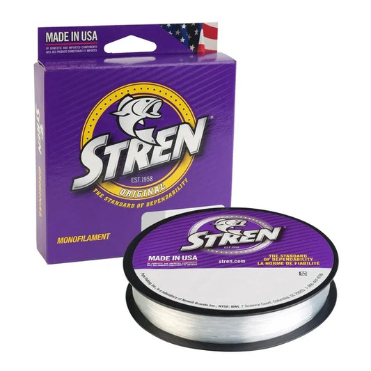 Stren Original, Clear, 8lb 1.8kg Monofilament Fishing Line 100yds