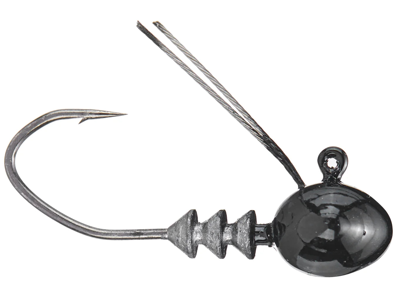6th Sense Divine Ned Rig Weedless Football Heads 4pk 1/4 oz  1/0;