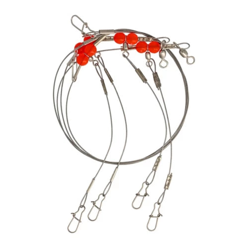 Eagle Claw Single Drop Steel Rig Value Pack 10ct