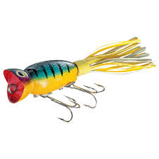 Arbogast Hula Poppers 1/2oz (perch)