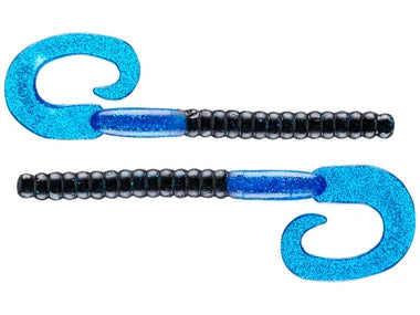 Berkley Powerbait 7" Power Worm (black/blue)