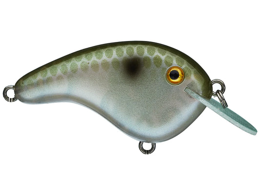 Strike King Chick Magnet Jr. Flat Sided Crankbait (green gizzaerd shad)