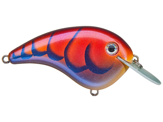 Strike King Chick Magnet Flat Sided Crankbait (blue rock craw)