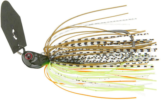 Hag’s Baits Hurricane Bladed Jig 1/2oz (green pumpkin Shad)