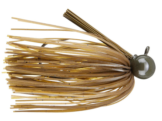 Hag’s Baits Tsunami Tungsten Football Jig 1/2oz (green pumpkin)