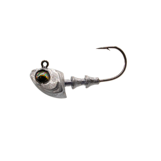 6th Sense Crappie Jigheads 5pk 1/16oz #4 hook (silver shad)