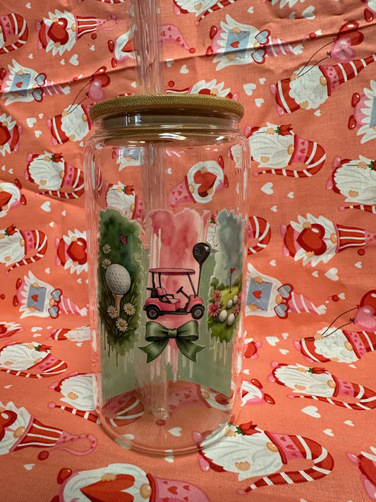 Golf Glass Cup
