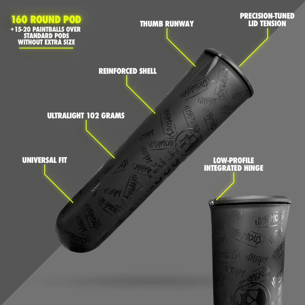 PRO DNA™ 160 ROUND POD - CLEAR