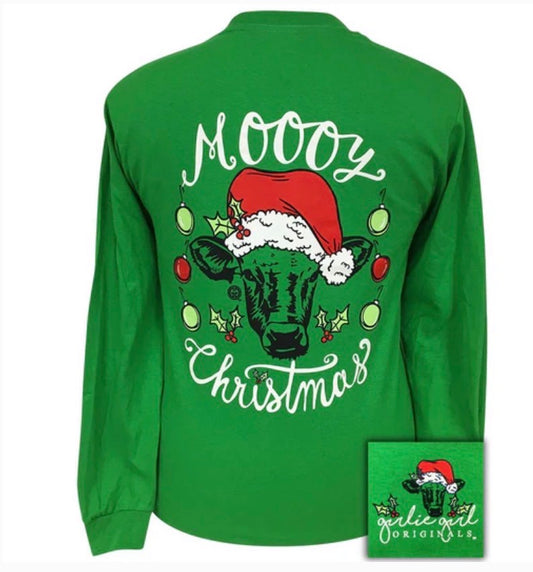 Long Sleeve Mooey Christmas
