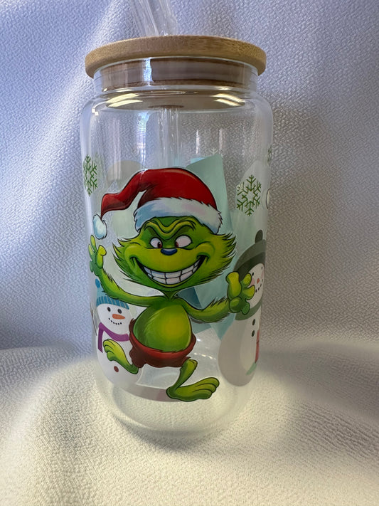 Grinch W/ Snowman